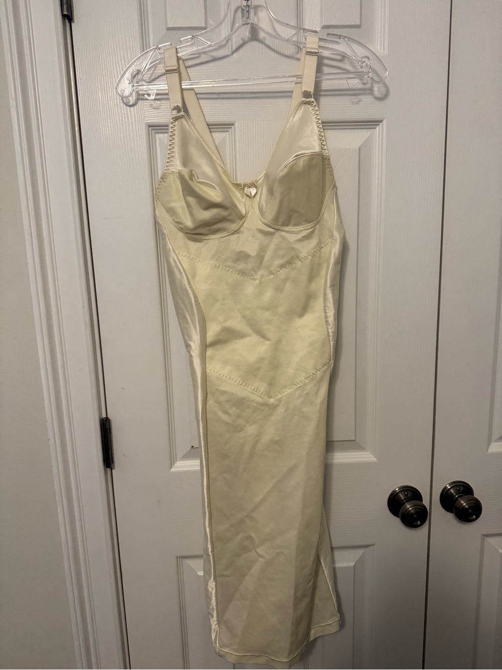 Crown-ette vintage slip with support, sz. 40c